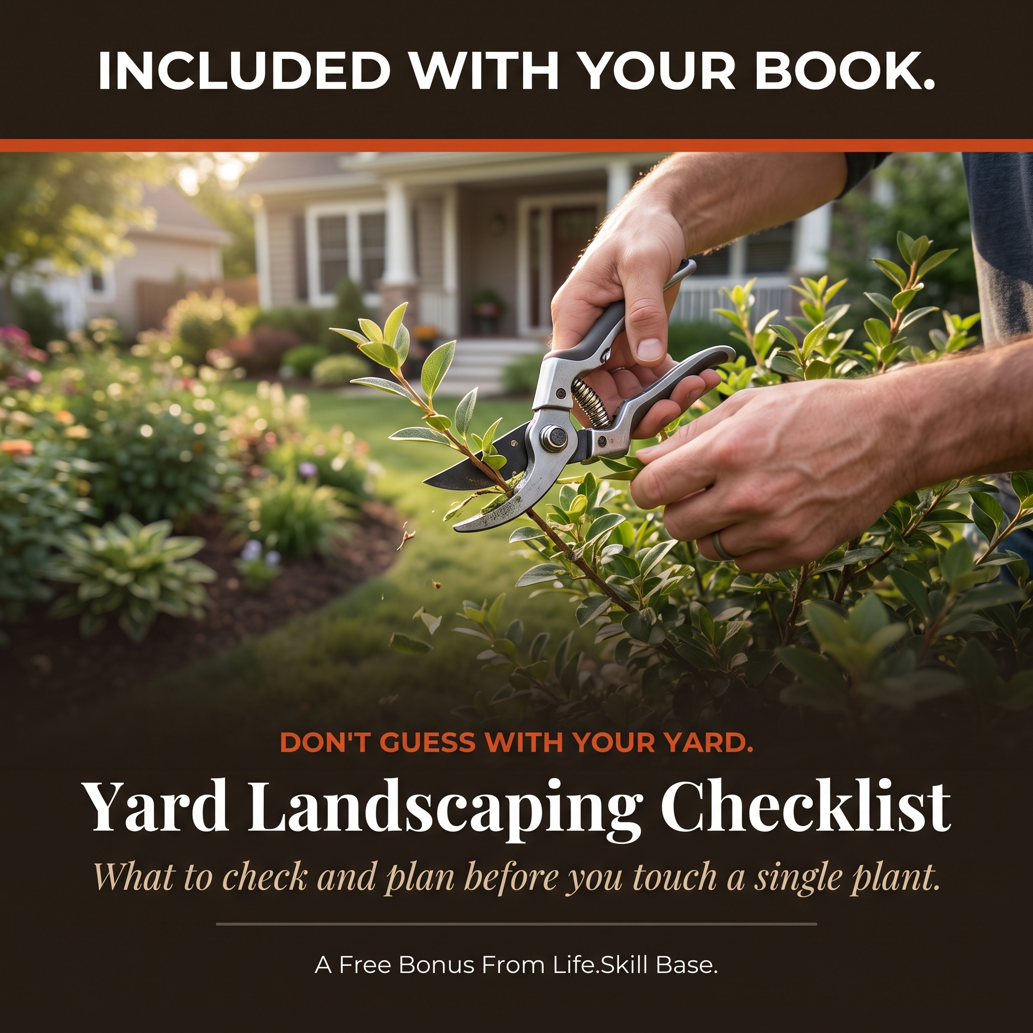 FREE: Yard Landscaping Checklist